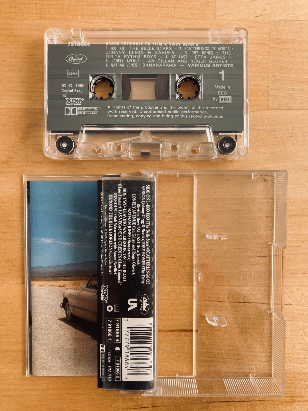 Cassette audio OST Rain Man Hans Zimmer. – photo 2